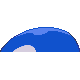 Wailord back-facing sprite from Pokémon Pearl