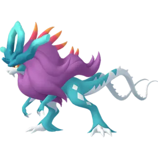Walking Wake front-facing sprite from Pokémon Scarlet/Violet: The Indigo Disk