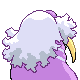 Walrein shiny back-facing sprite from Pokémon Diamond