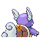Wartortle back-facing sprite from Pokémon FireRed