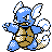 Wartortle front-facing sprite from Pokémon Gold