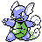 Wartortle shiny front-facing sprite from Pokémon Gold