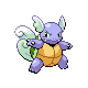 Wartortle shiny front-facing sprite from Pokémon HeartGold