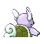 Wartortle shiny back-facing sprite from Pokémon Sapphire