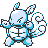 Wartortle front-facing sprite from Pokémon Yellow