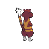 Watchog back-facing sprite from Pokémon White 2