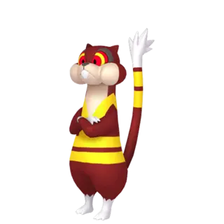 Watchog front-facing sprite from Champions