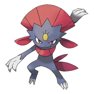 Weavile official artwork