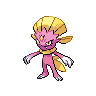 Weavile shiny front-facing sprite from Pokémon White 2