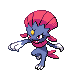 Weavile front-facing sprite from Pokémon Pearl
