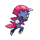 Weavile front-facing sprite from Pokémon SoulSilver