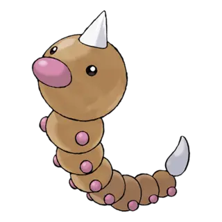 Weedle official artwork