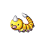 Weedle shiny front-facing sprite from Pokémon Emerald