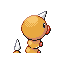 Weedle back-facing sprite from Pokémon FireRed