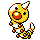 Weedle front-facing sprite from Pokémon Gold