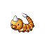 Weedle front-facing sprite from Pokémon Sapphire