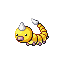 Weedle shiny front-facing sprite from Pokémon Sapphire