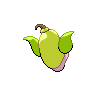 Weepinbell shiny back-facing sprite from Pokémon Black