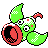 Weepinbell front-facing sprite from Pokémon Crystal