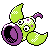 Weepinbell shiny front-facing sprite from Pokémon Crystal