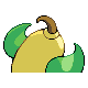 Weepinbell back-facing sprite from Pokémon Diamond