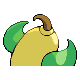 Weepinbell back-facing sprite from Pokémon HeartGold