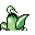 Weepinbell back-facing sprite from Pokémon Blue