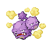 Weezing front-facing sprite from Pokémon Black