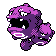 Weezing front-facing sprite from Pokémon Crystal