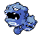 Weezing shiny front-facing sprite from Pokémon Crystal