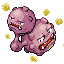Weezing front-facing sprite from Pokémon Emerald