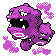 Weezing front-facing sprite from Pokémon Silver