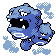 Weezing shiny front-facing sprite from Pokémon Silver
