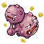 Weezing front-facing sprite from Pokémon Sapphire