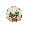Whimsicott front-facing sprite from Pokémon Black