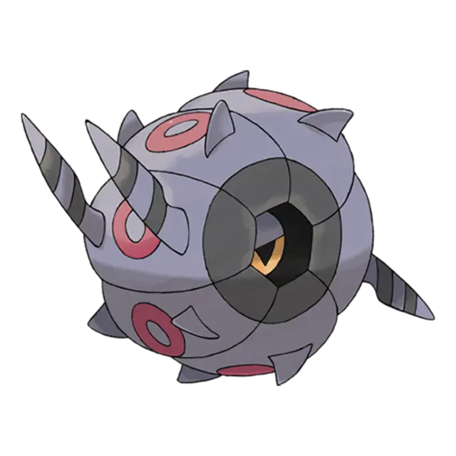 Whirlipede, the Curlipede Pokémon — Bug/Poison-type Pokémon official artwork