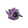 Whirlipede front-facing sprite from Pokémon White