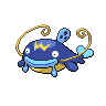 Whiscash front-facing sprite from Pokémon Black
