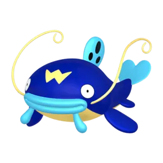Whiscash front-facing sprite from Pokémon Omega Ruby
