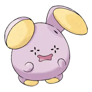 Whismur official artwork