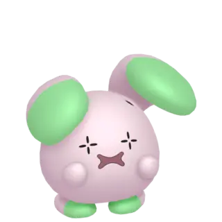 Whismur shiny front-facing sprite from Pokémon Shining Pearl