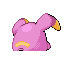 Whismur back-facing sprite from Pokémon Ruby