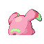 Whismur shiny back-facing sprite from Pokémon Ruby