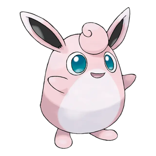 Wigglytuff, the Balloon Pokémon — Normal/Fairy-type Pokémon official artwork