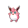 Wigglytuff front-facing sprite from Pokémon White