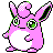 Wigglytuff shiny front-facing sprite from Pokémon Crystal