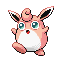 Wigglytuff front-facing sprite from Pokémon FireRed