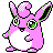 Wigglytuff shiny front-facing sprite from Pokémon Silver