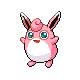 Wigglytuff front-facing sprite from Pokémon Platinum