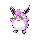 Wigglytuff shiny front-facing sprite from Pokémon Platinum